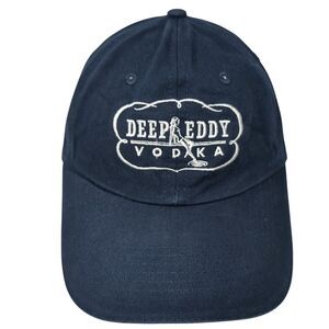 Deep Eddy Vodka Dive-In Slideback Hat Blue OS Adjustable Embroidered 6 Panel